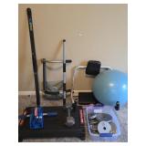 Assorted Home Gym Equipment & Fitness Lot