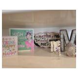 Girl's Bedroom / Vanity Decor Lot - High