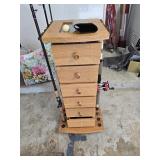 Wooden Fishing Rod Storage Rack Tower Organizer