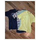 Set of 7 Premium Poli Shirts Size Large