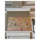 Large Framed Floral Still Life (60' x 36') Art