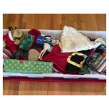 Christmas Stockings, Plush & Holiday Decor Lot