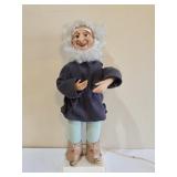 Vintage Animated Christmas Elf Figure Decoration