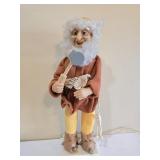 Vintage Animated Christmas Mailroom Elf Figure