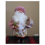 Vintage-Style 15' Gingerbread Chef Santa Claus