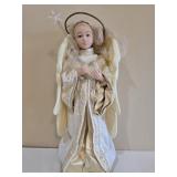 Lighted Angel Figurine w/ Star Wand Christmas