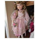 25' Victorian Style Porcelain Collector Doll