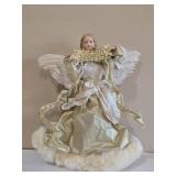 Victorian Angel Figurine w/ Sheet Music Decor