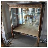 French Style Curio Display Cabinet with Black