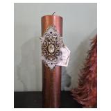 $150 Decorative Pillar Candle with Jeweled