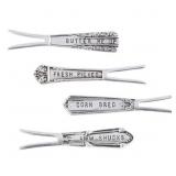 Mud Pie  Corn on the Cob Pick (Set of 4), S
