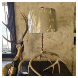 $299 Rustic Deer Antler Accent Lamp