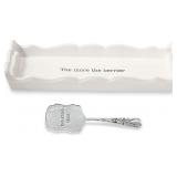 Mud Pie Cranberry Serving Dish Set - The More the