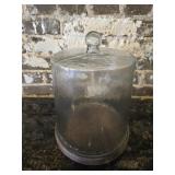 $69 Mud Pie Hammered Glass Canister w/Lid