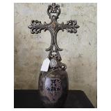 $325 Jeweled Decorative Cross Sculpture
