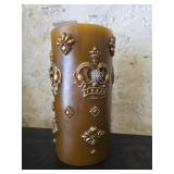 $275 MAC Sculpture Crown Pillar Candle