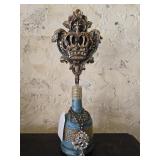 $199 MAC Sculpture Jeweled Bottle Decor