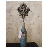 $199 MAC Sculpture Jeweled Bottle Decor