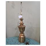$225 Oversized Metallic Table Lamp Base ï¿½ 36'