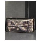 Mad Black/Blue Plaid Silk Bow Tie Box Set