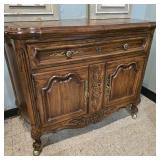 $595 Vintage Expandable Flip-Top Server Bar