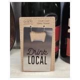 Mud Pie Credit Card Size Stainless Steel Beer