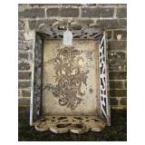 $195 Decorative Wood Serving Tray