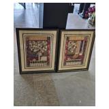 Pair of Contemporary Framed Still Life Wall Art
