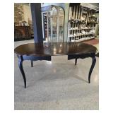 French Country Oval Dining Table with Leaf ï¿½ 72'