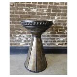 Decorative Pedestal Accent Table