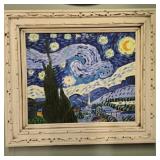 $290 Framed 'The Starry Night' Reproduction Wall