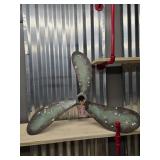 $174 Decorative Rustic Metal Boat Propeller Wall