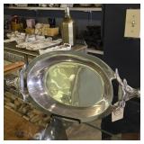 $95 Arthur Court Longhorn Oval Aluminum Serving