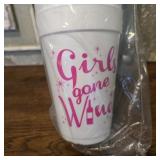 'Girls Gone Wine' Styrofoam Party Cups