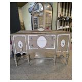 $580 Vintage Buffet Server with Distressed Finish