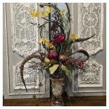 Designer Botanical Arrangement with Pheasant