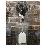$149 Jeweled Decorative Glass Bottle