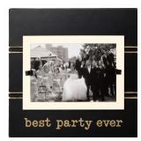 Mud Pie Best Party Ever Frame