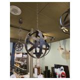Peacock Park Metal Orb Hanging Pendant Dï¿½cor ï¿½ 12'