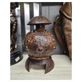 Handcrafted Coconut Shell Lantern Candle Holder