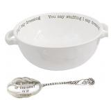 Mud Pie Circa Stuffing Bowl Set And Never Used Fre