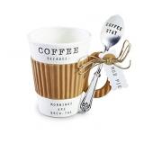 Corrugated Sleeve Mug & Spoon Set (Morning are Bre