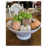 $89 Mud Pie Pumpkin Place Card Holder Set