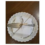 Mud Pie E8 Alrededor Cocina Quiche Plato Hornear