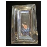 $129 Set of 3 Hammered Metal Serving Trays