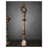 $295 Ornate Crown Finial Candle Holder ï¿½ 26