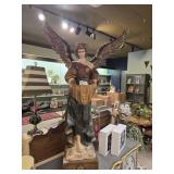 $795 MAC Sculpture Angel Statue with Decorative