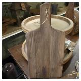 15.5' Rustic Wooden Charcuterie Board