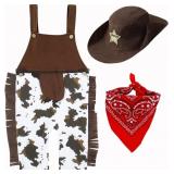 3pc Baby and Toddler Boys' Cowboy Outfit,