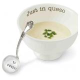 $20 Mud Pie Just in Queso Dip Set, White